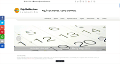 Desktop Screenshot of cajamediterraneo.es